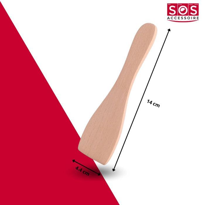 Juego de 6 platos para raclette y 6 palas de madera para sartén de raclette, espátula para raclette, parrilla para raclette, wok AS306001, AS306003 TEFAL,