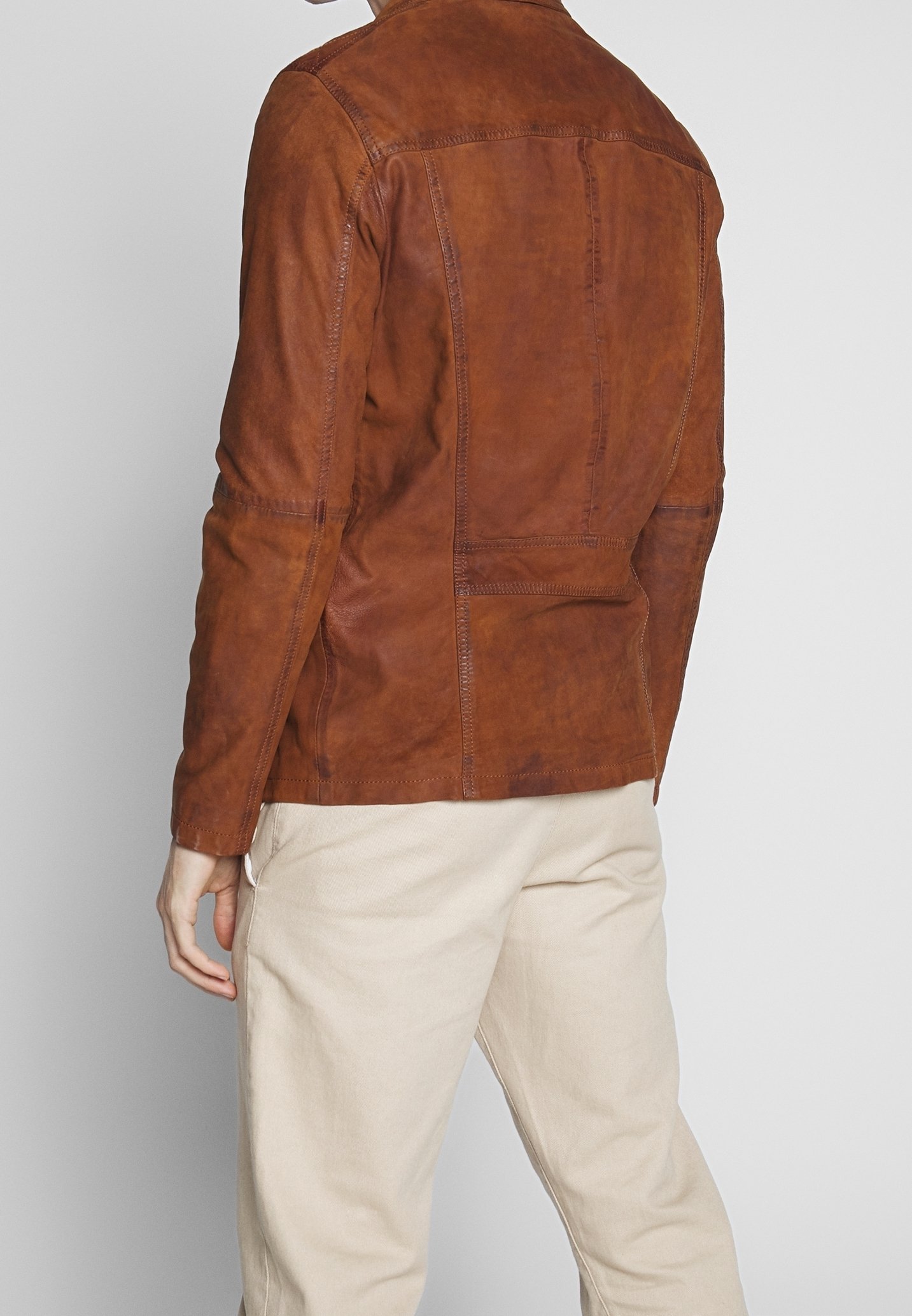 Giacca in pelle Oakwood - marrone
