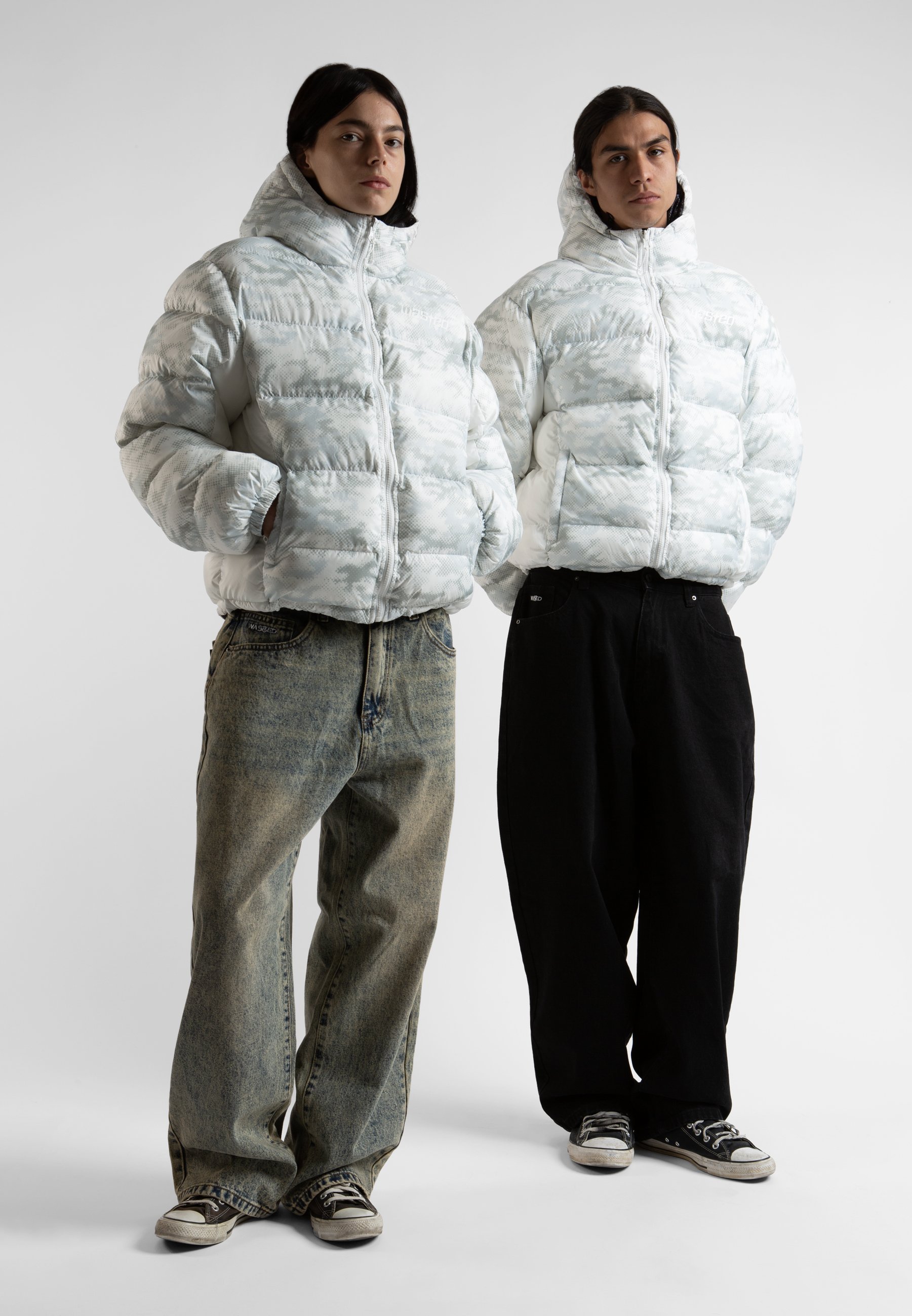 Vestes d'hiver parisiennes gaspillées