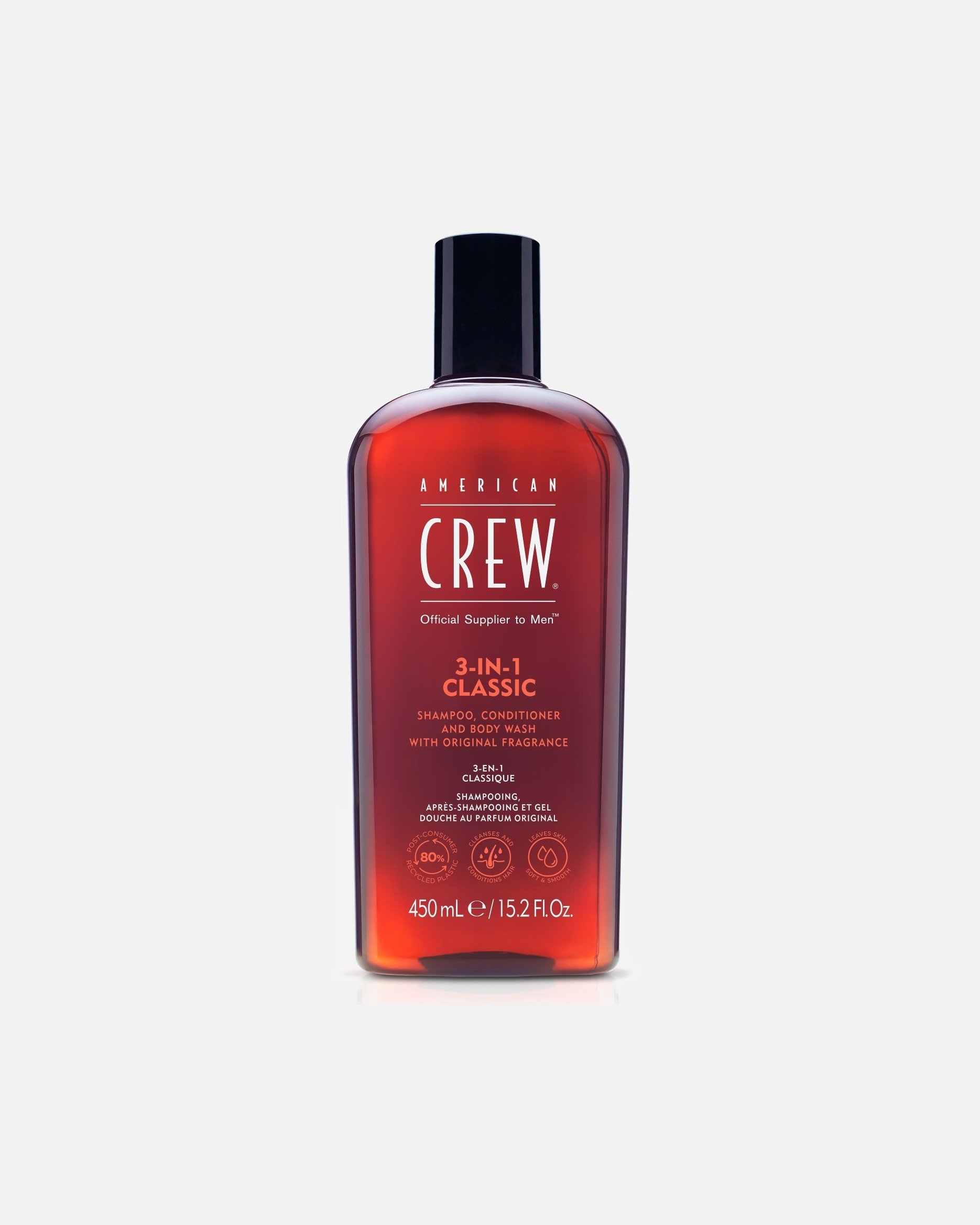 American Crew 3-u-1 klasični šampon - 250 ml