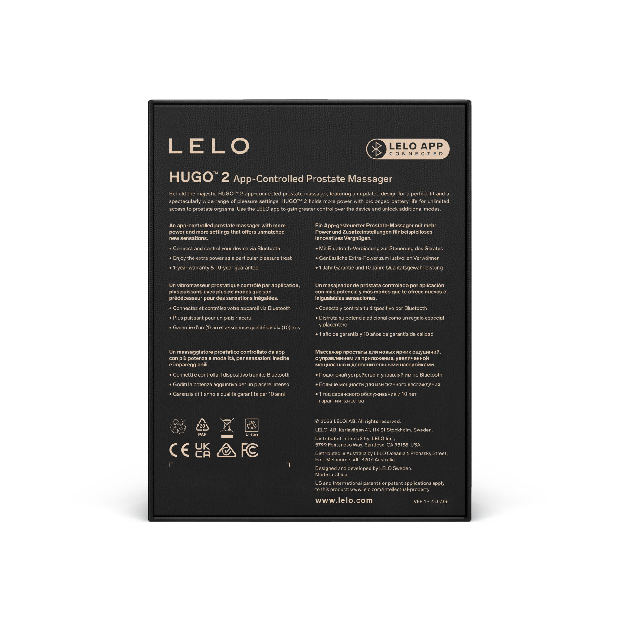 Lelo Hugo 2 Green
