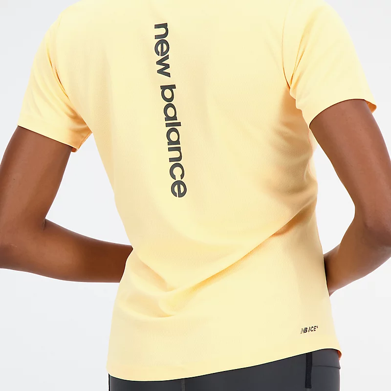 Impact Run AT N-Vent T-shirt voor dames – SOLAR FLARE