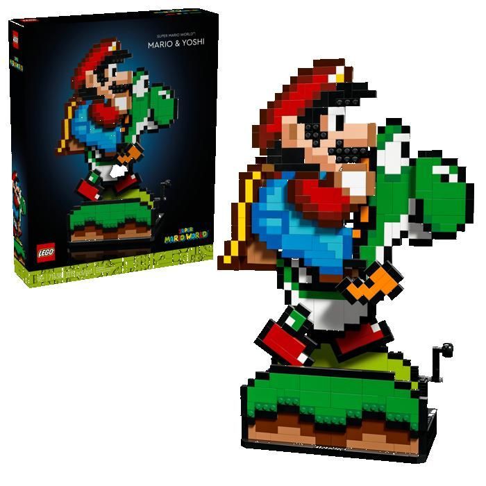 LEGO super mario 71438 Super Mario World™ Mario et Yoshi Cadeaux Jouets Objets de collection 18+