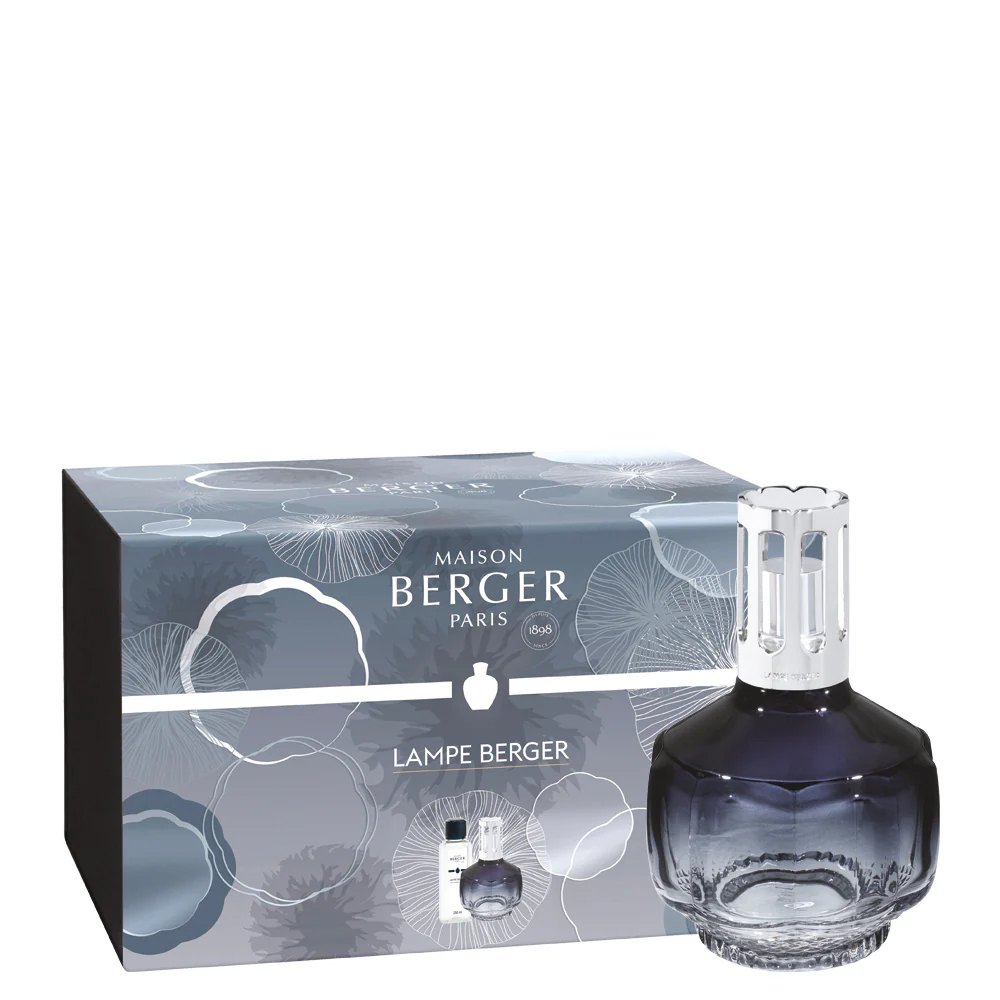 Lampe Coffret Molecule Bleue Nuit - Cofanetto con Lampada, Lampada Catalitica