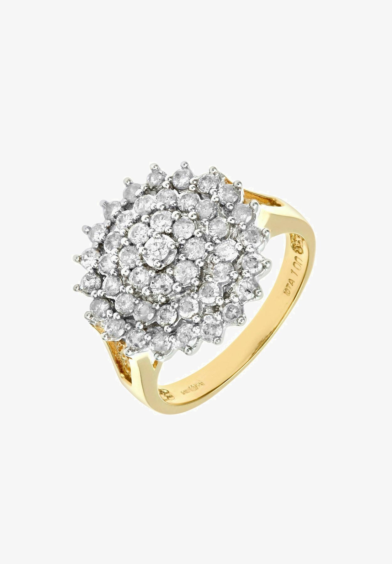 Prsten DIAMANT L'ÉTERNEL - žluté zlato