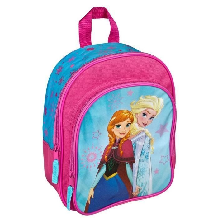 Sac à dos enfant - UNDERCOVER - La Reine des Neiges - Disney Frozen - Sangles matelassées réglables - 30 x 26 x 10 cm