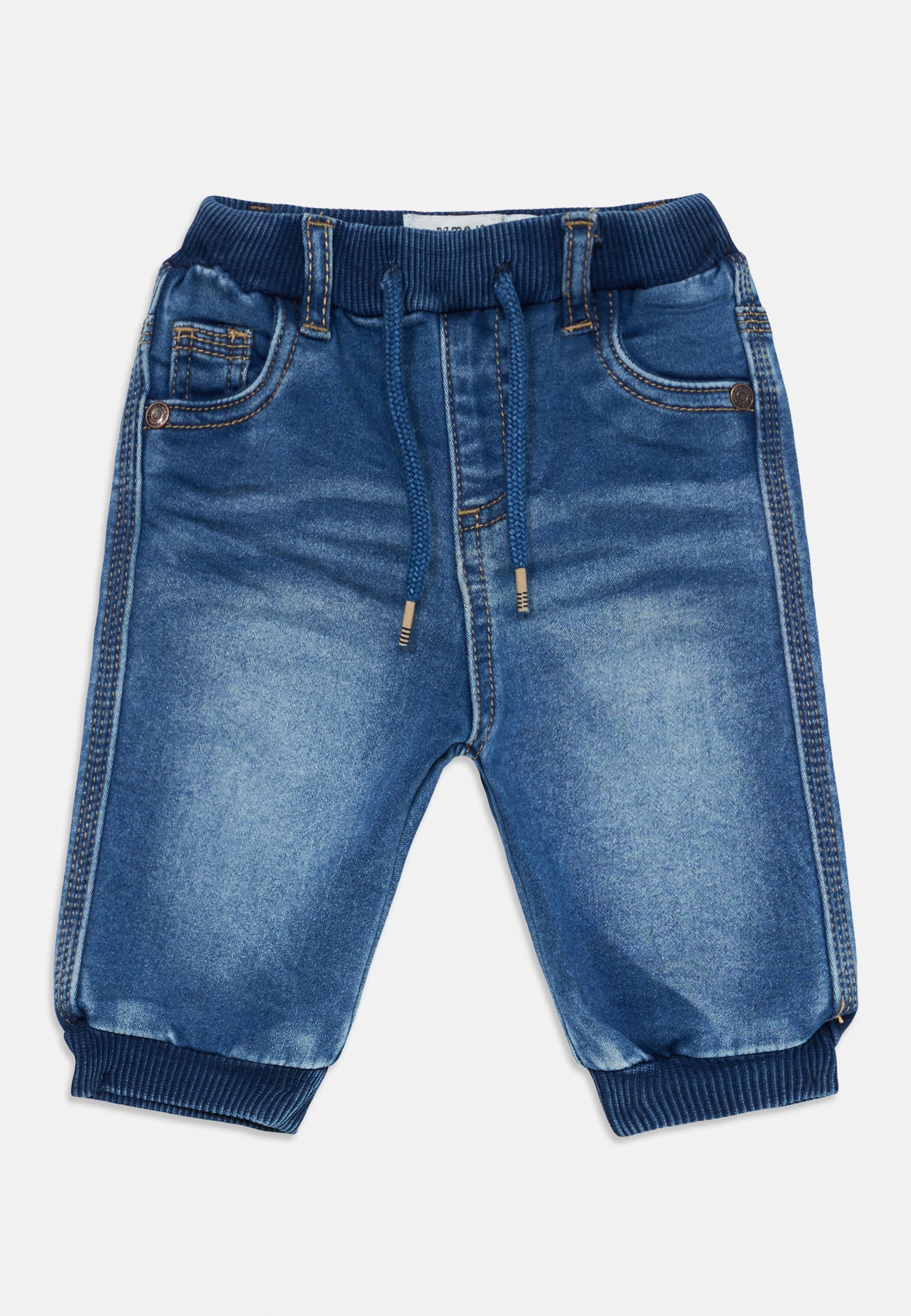 Appelez-le NBMBEN FLEECE - Jean coupe fuselée - denim bleu moyen