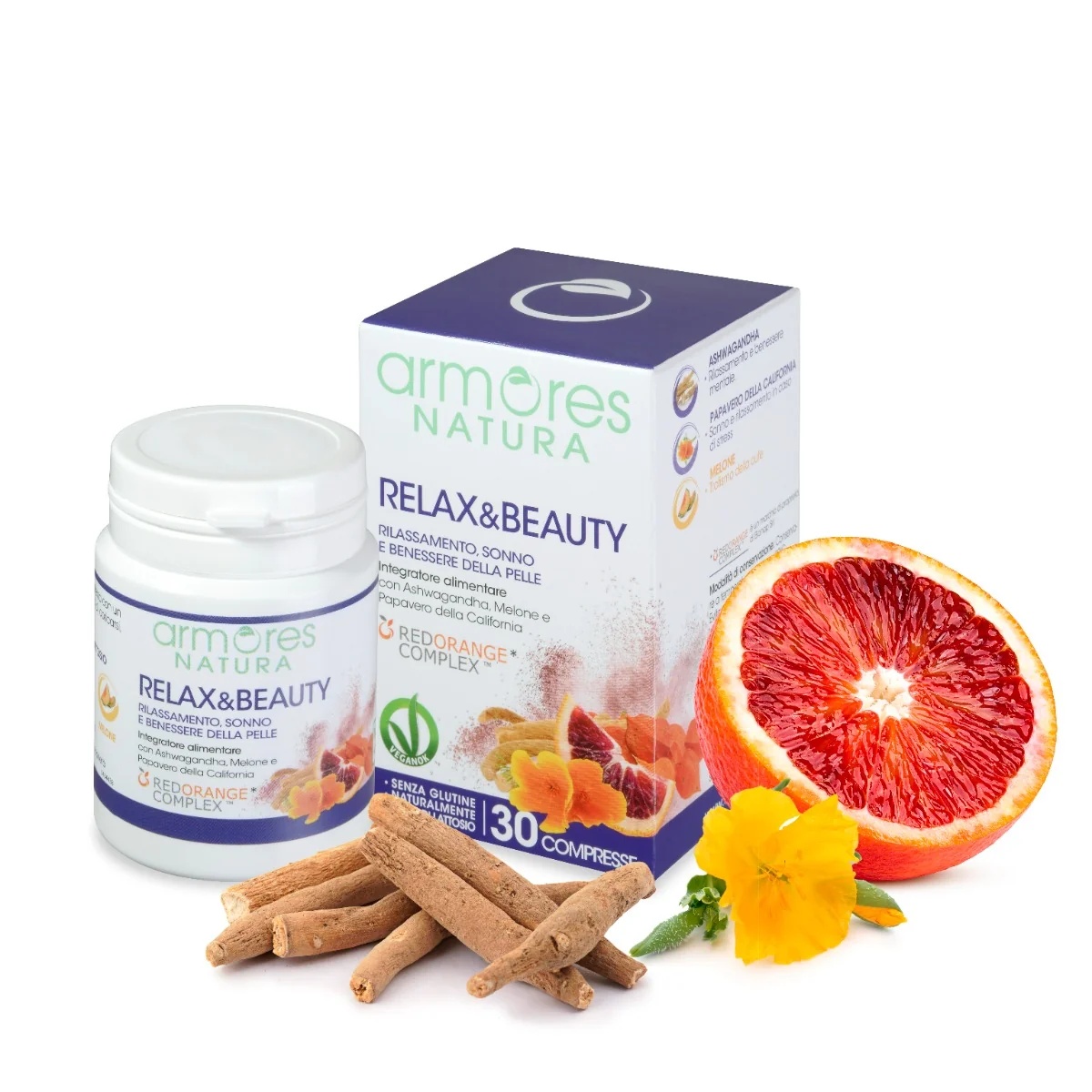 ARMORES Armores Relax&Beauty 30 comprimidos Relajación y sueño