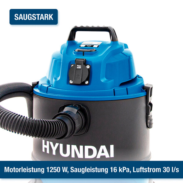 Nass- und Trockensauger VCWD1220E, 1250 W, 20 I