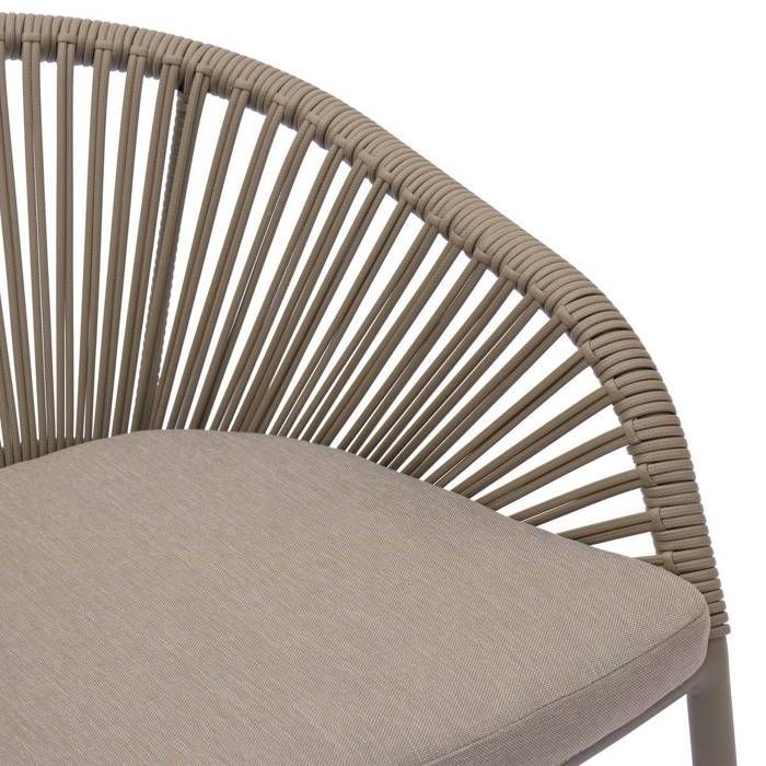 Stapelbare tuinstoel Oryon, caféstijl - Hespéride