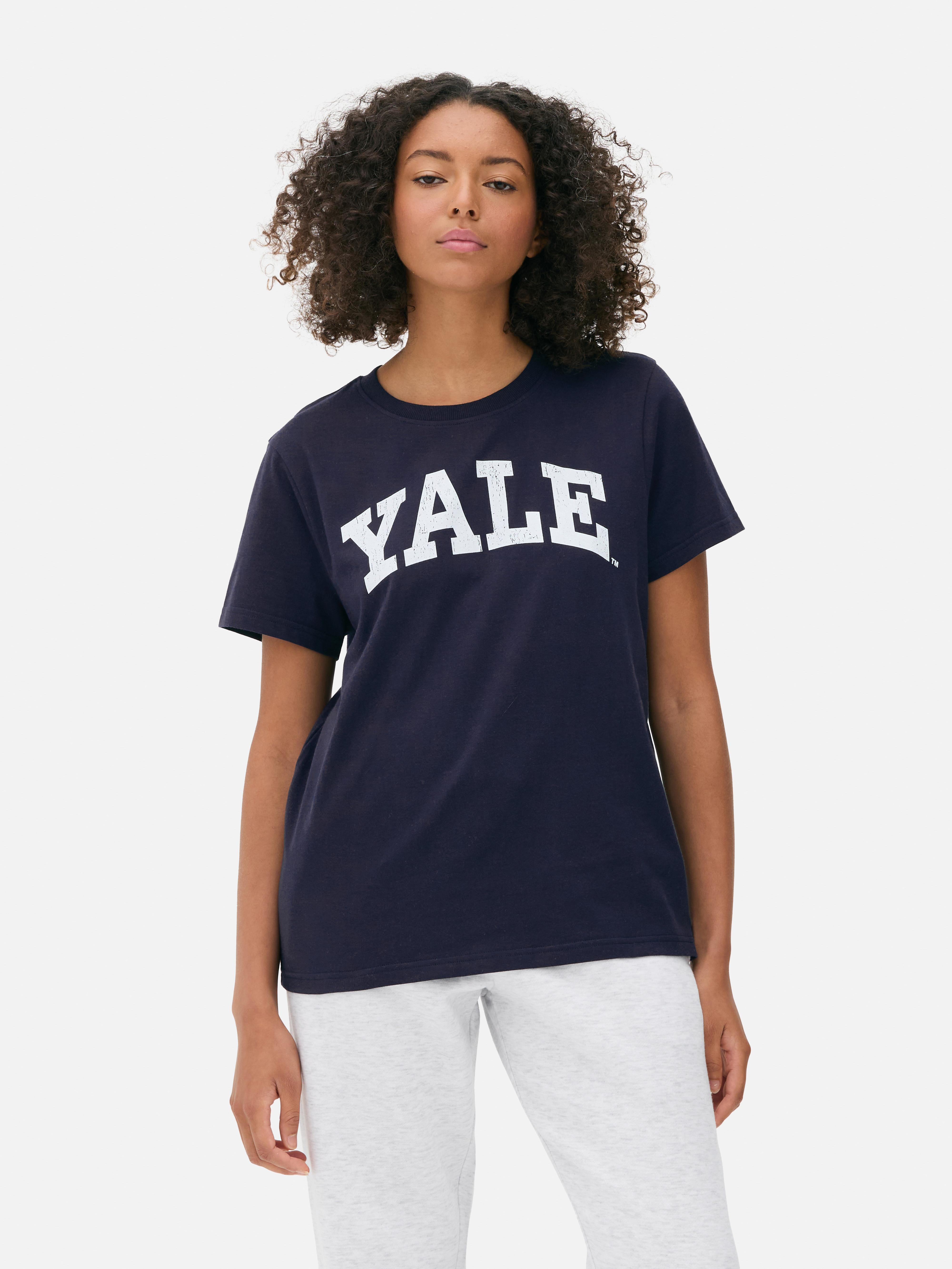 Tricou cu imprimeu Yale Un tricou cu mânecă scurtă cu un imprimeu Yale impresionant