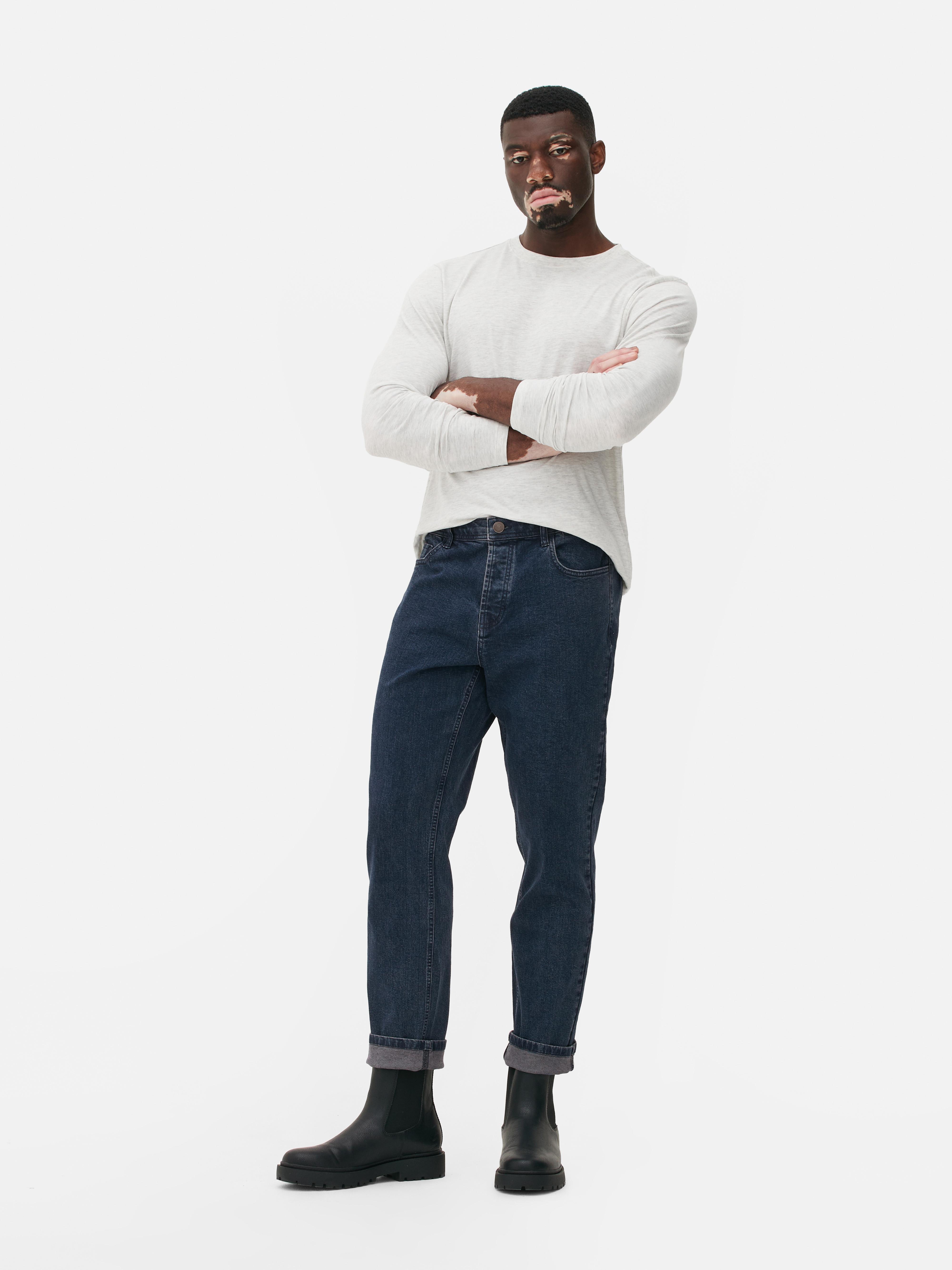 Gerade Stretch-Jeans. Eine neue Jeans? Was für eine geniale Idee!