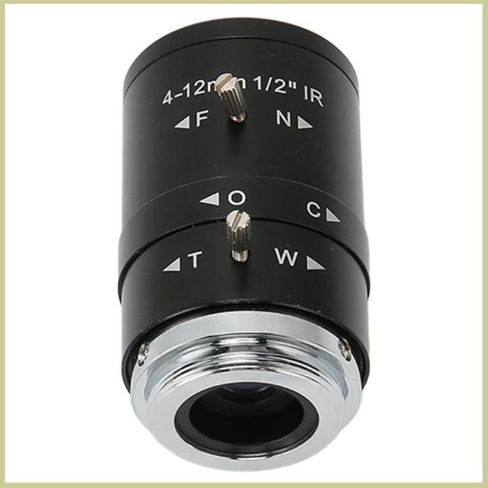 Lente de cámara Cocosity con montura CS - Lente telefoto zoom industrial HD para proyector