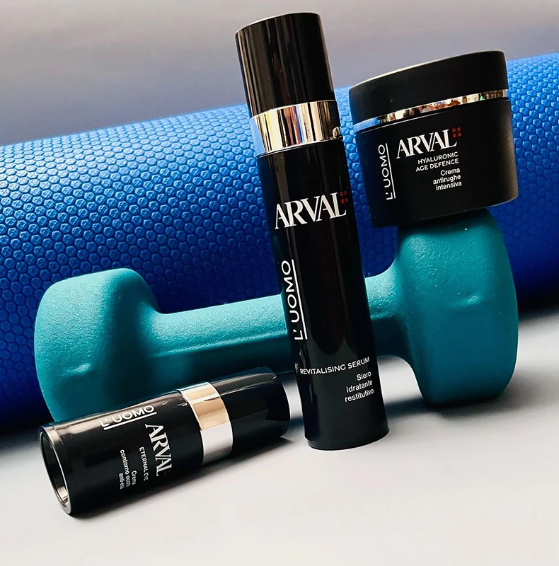 Hydratačné sérum Arval L Uomo Revitalising Serum, ktoré regeneruje a obnovuje pleť.