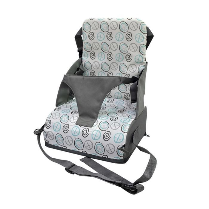 Vvikizy Siège Rehausseur Bébé 6 mois à 3 ans, Coussin Confortable et Imperméable, Harnais 3 points, Attachable à Chaise