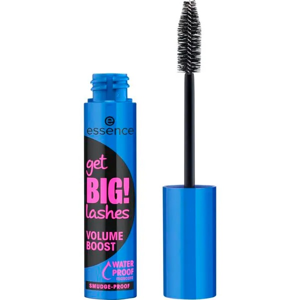 Vodeodolná maskara Essence Get Big! Lashes 01 Black Volume