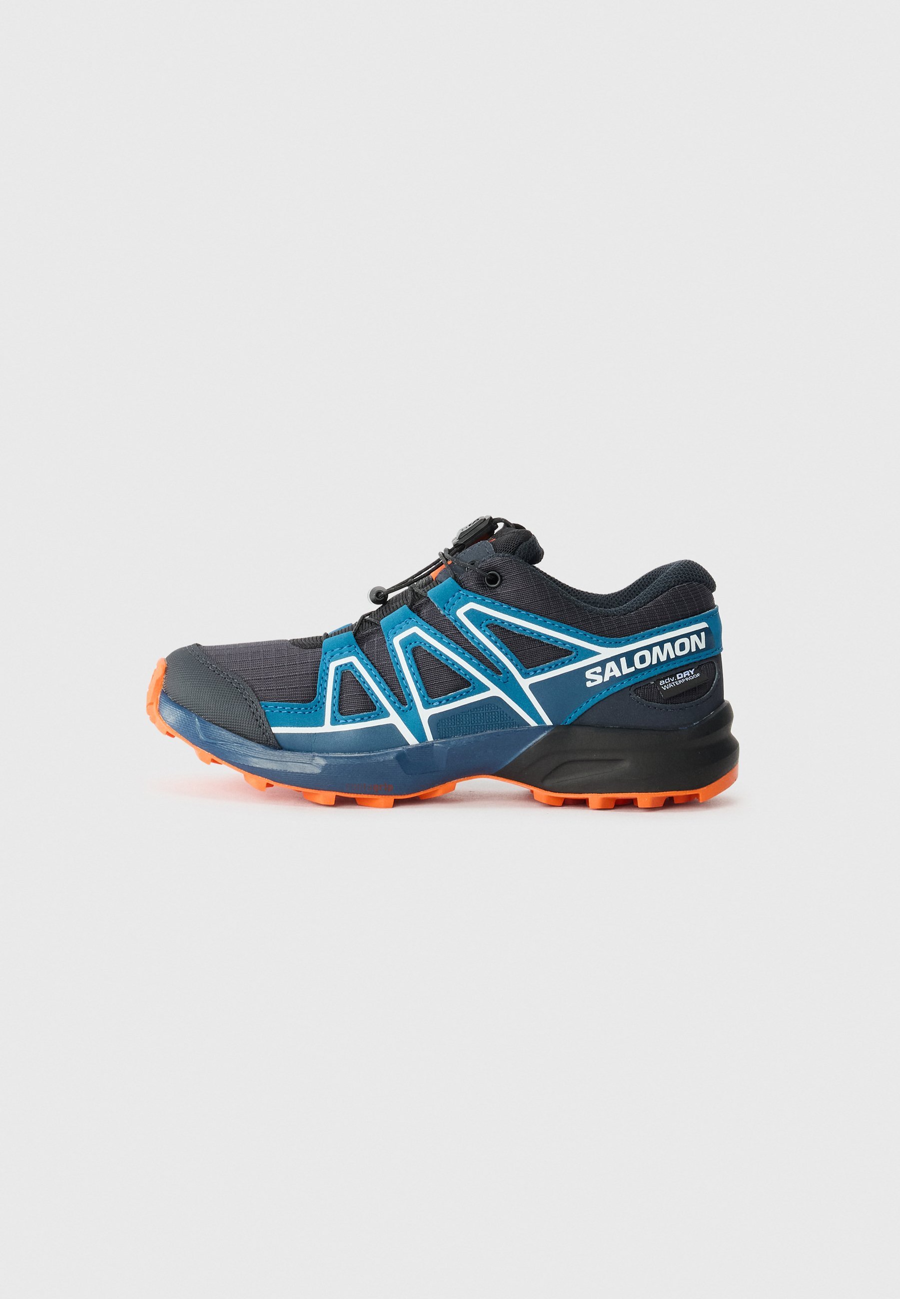 Salomon SPEEDCROSS UNISEX - Turistické topánky - tmavo modrá/tmavomodrá/červenooranžová