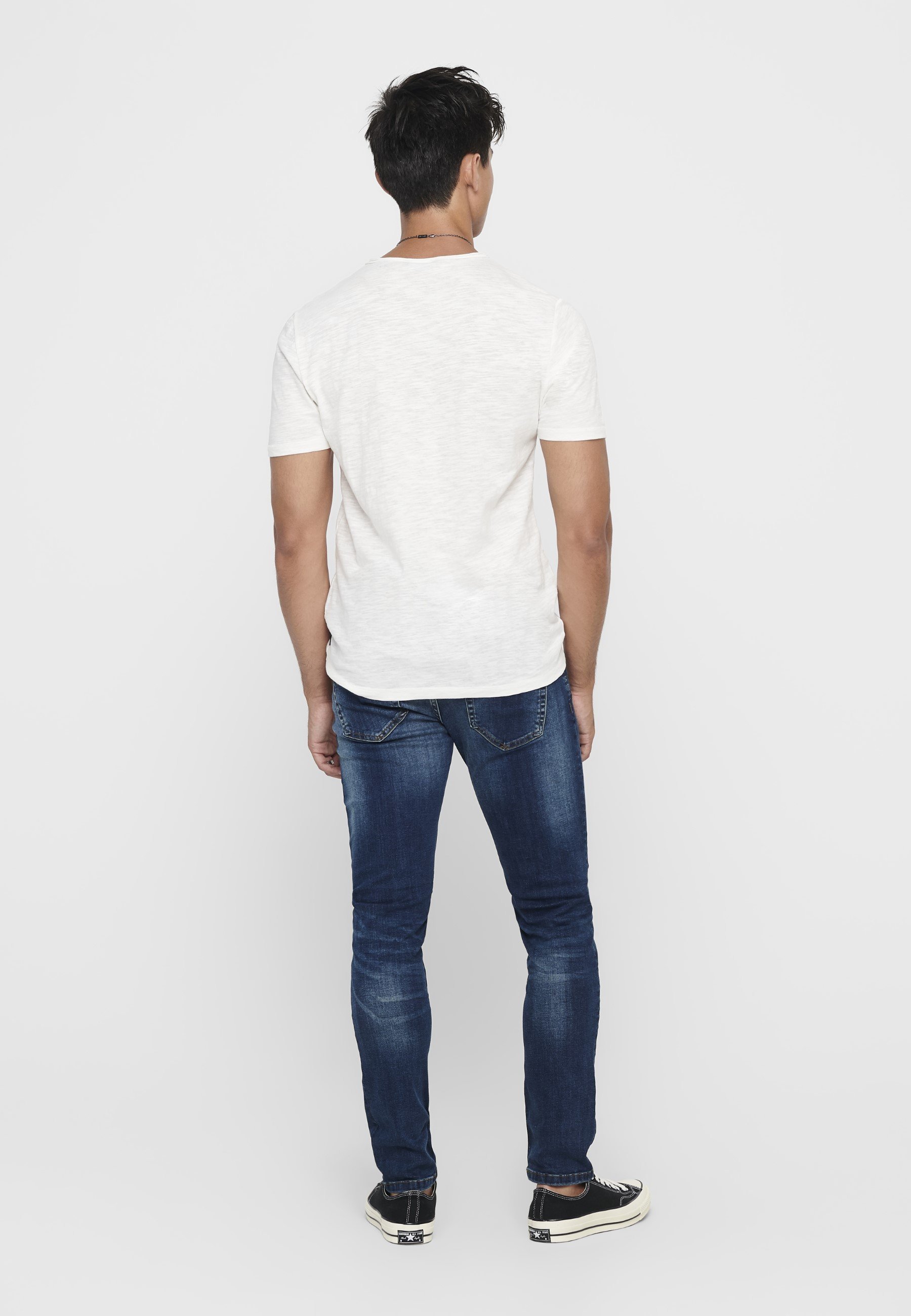 Only & Sons ONSWEFT - Jean droit - denim bleu moyen