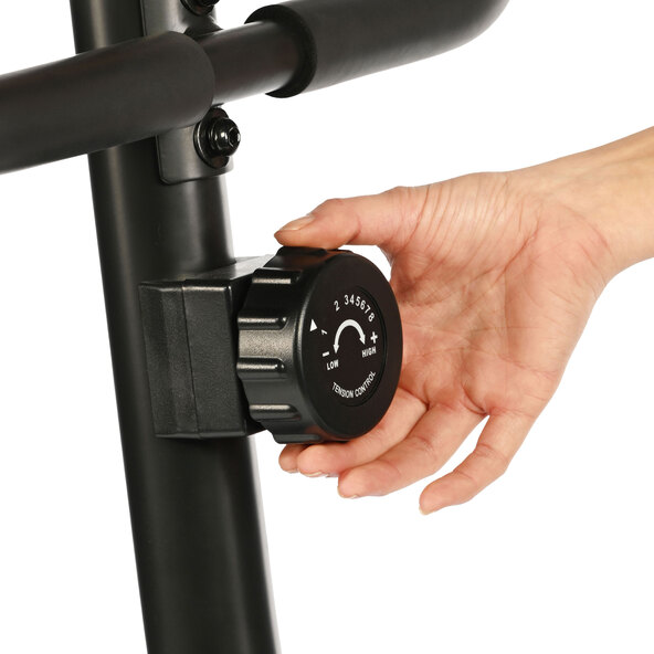 Delta exercise bike, wood look