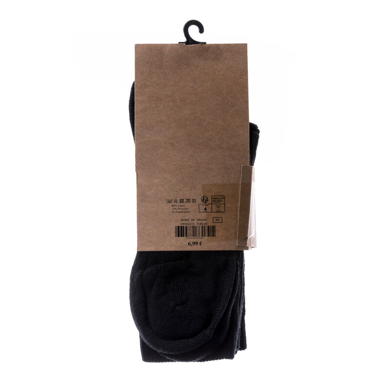 Schwarze Socken und Strumpfhosen für Herren