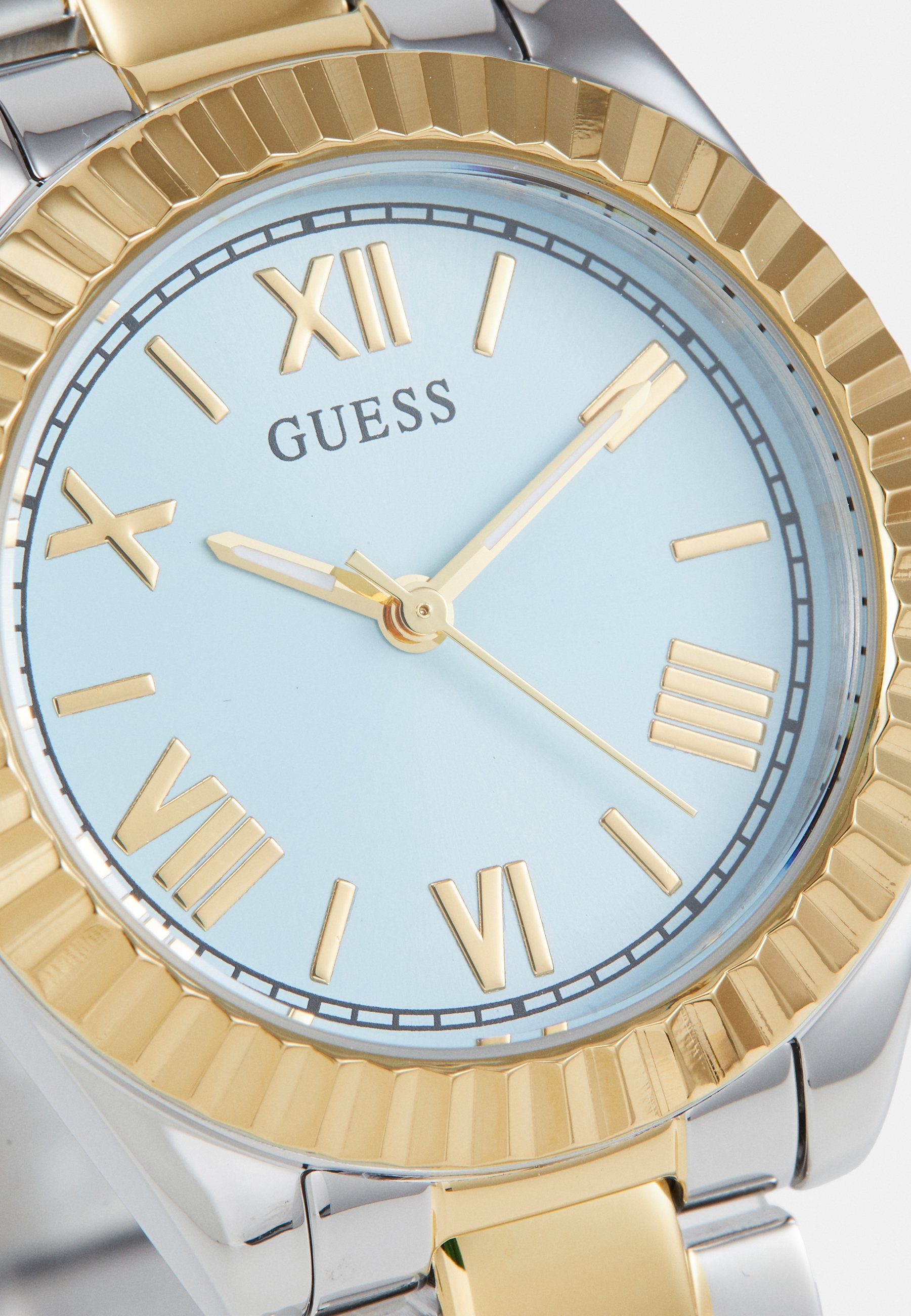 Guess MINI LUNA - Zegarek - złoty/srebrny/niebieski