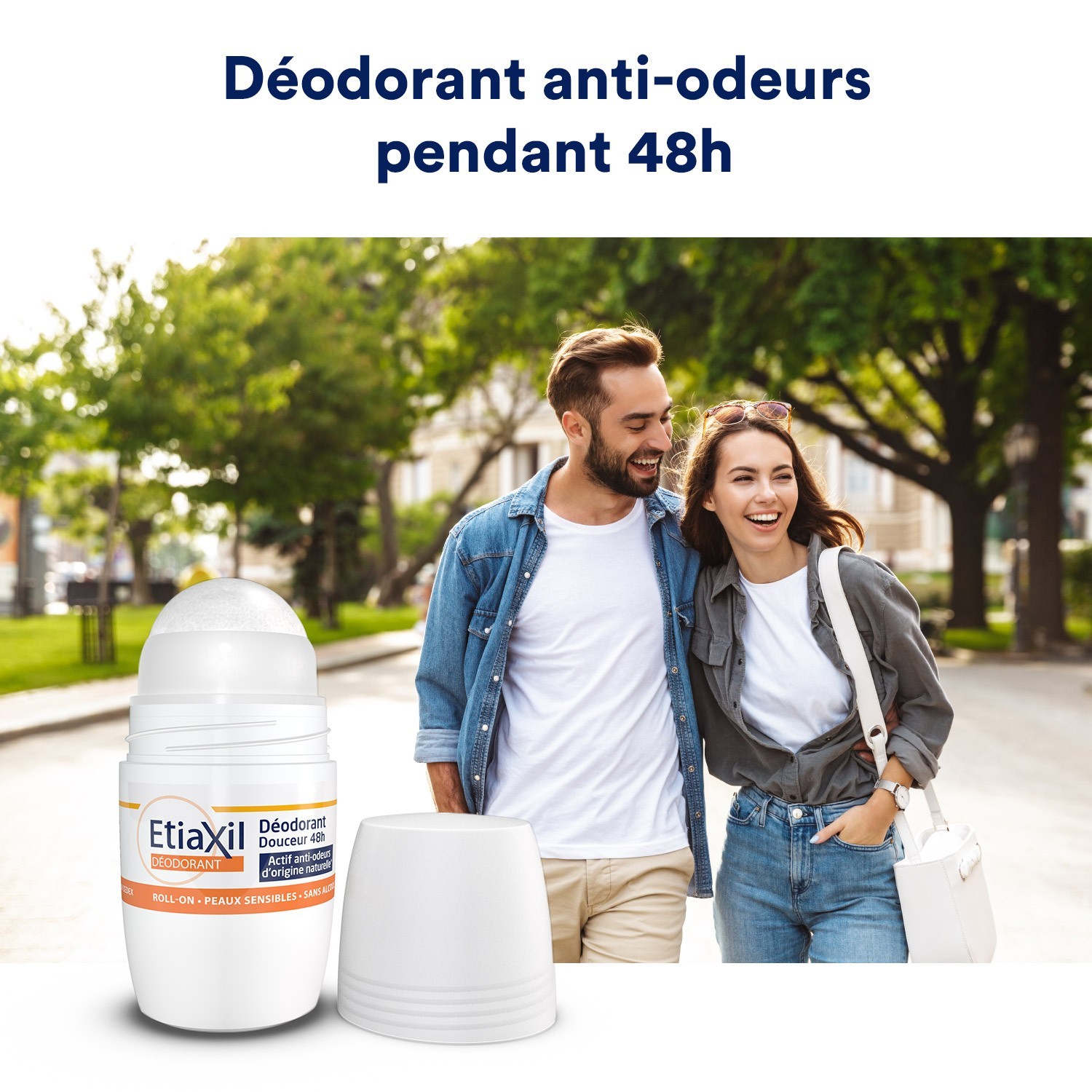 Etiaxil Déodorant Douceur Roll-on 50ml Lot de 2