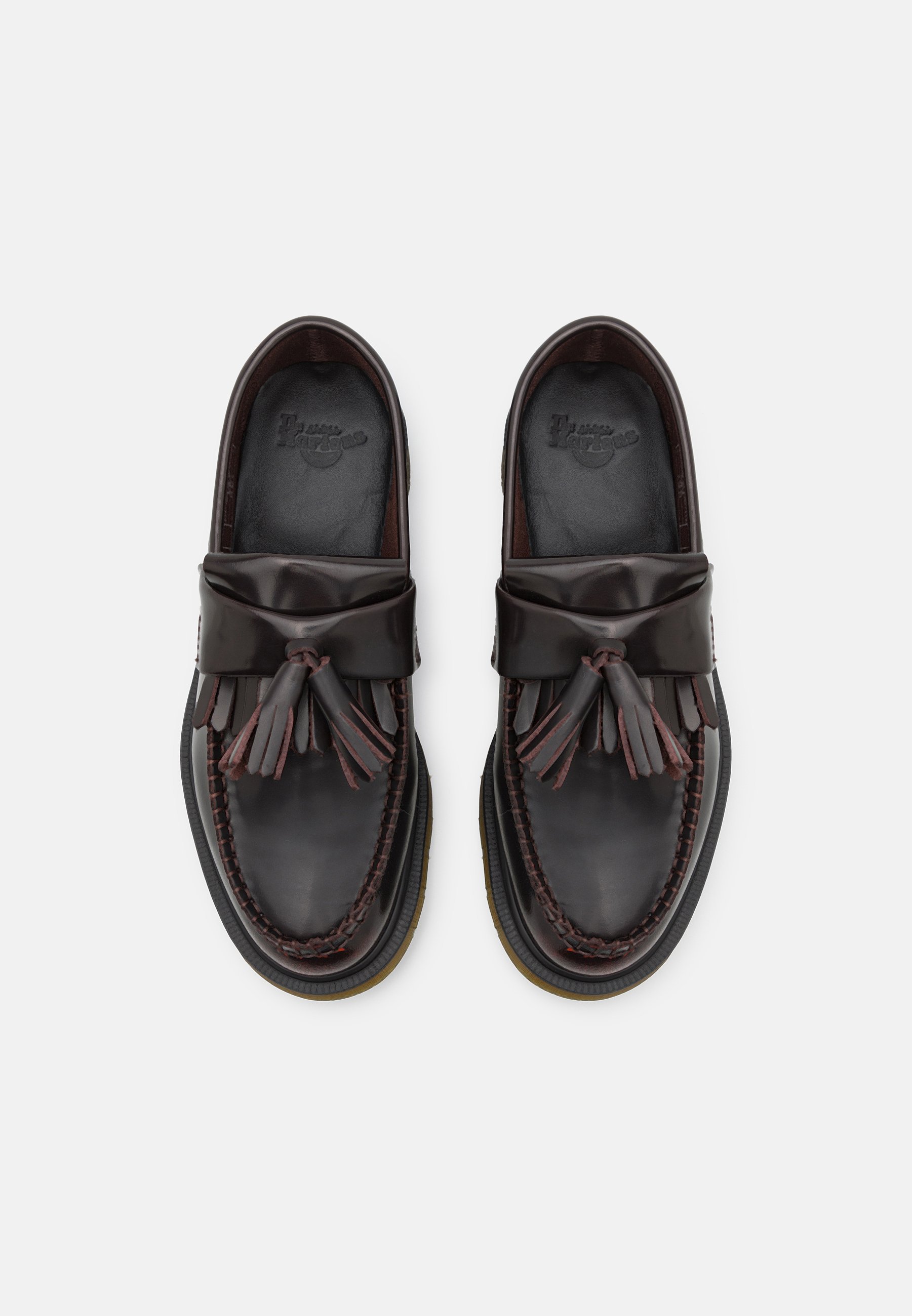 Dr. Martens ADRIAN UNISEX - Półbuty wsuwane - wiśniowo-czerwone arcadia