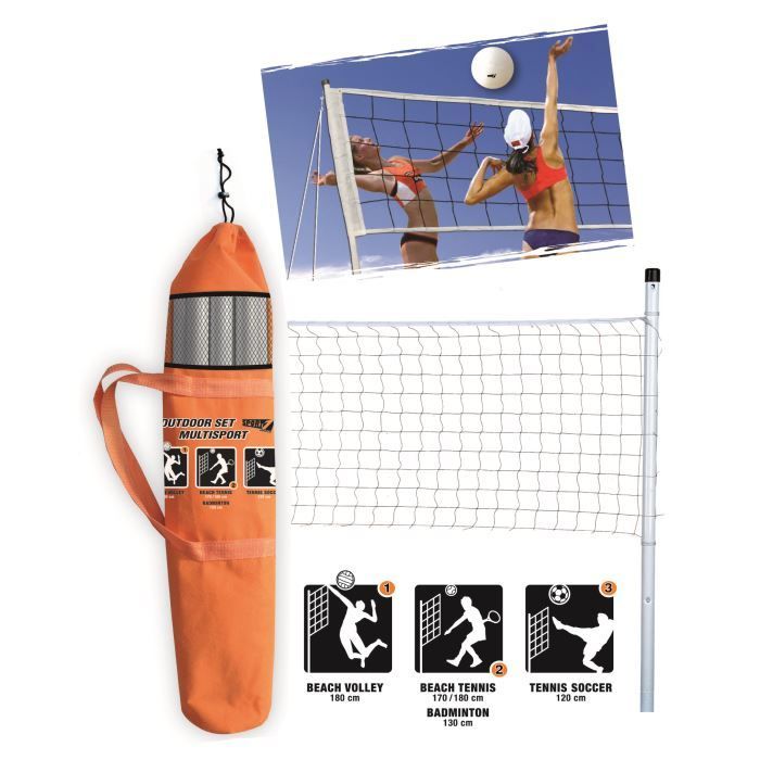 Justerbart net til volleyball, badminton…