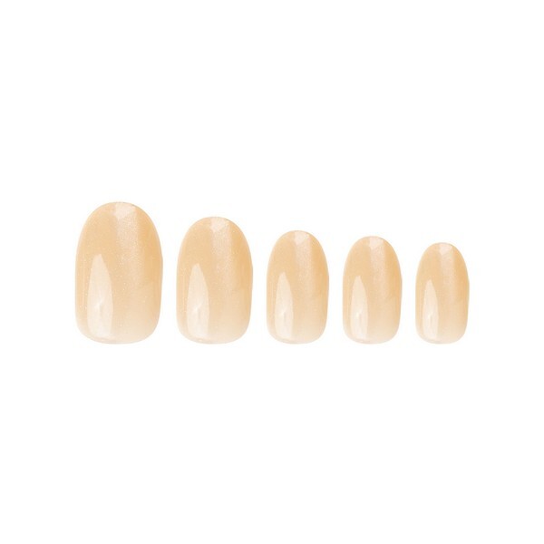 Unghie finte ovali Sunbeam di Nail HQ (24 pezzi)