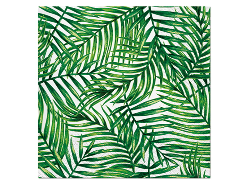 Serwetki Tropical Leaves 20 szt. 33x33 cm