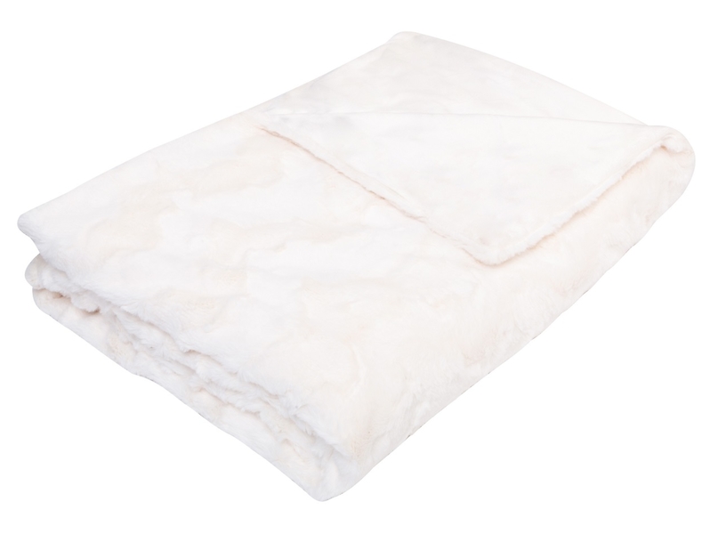 Koc Asker 150x200 cm biały