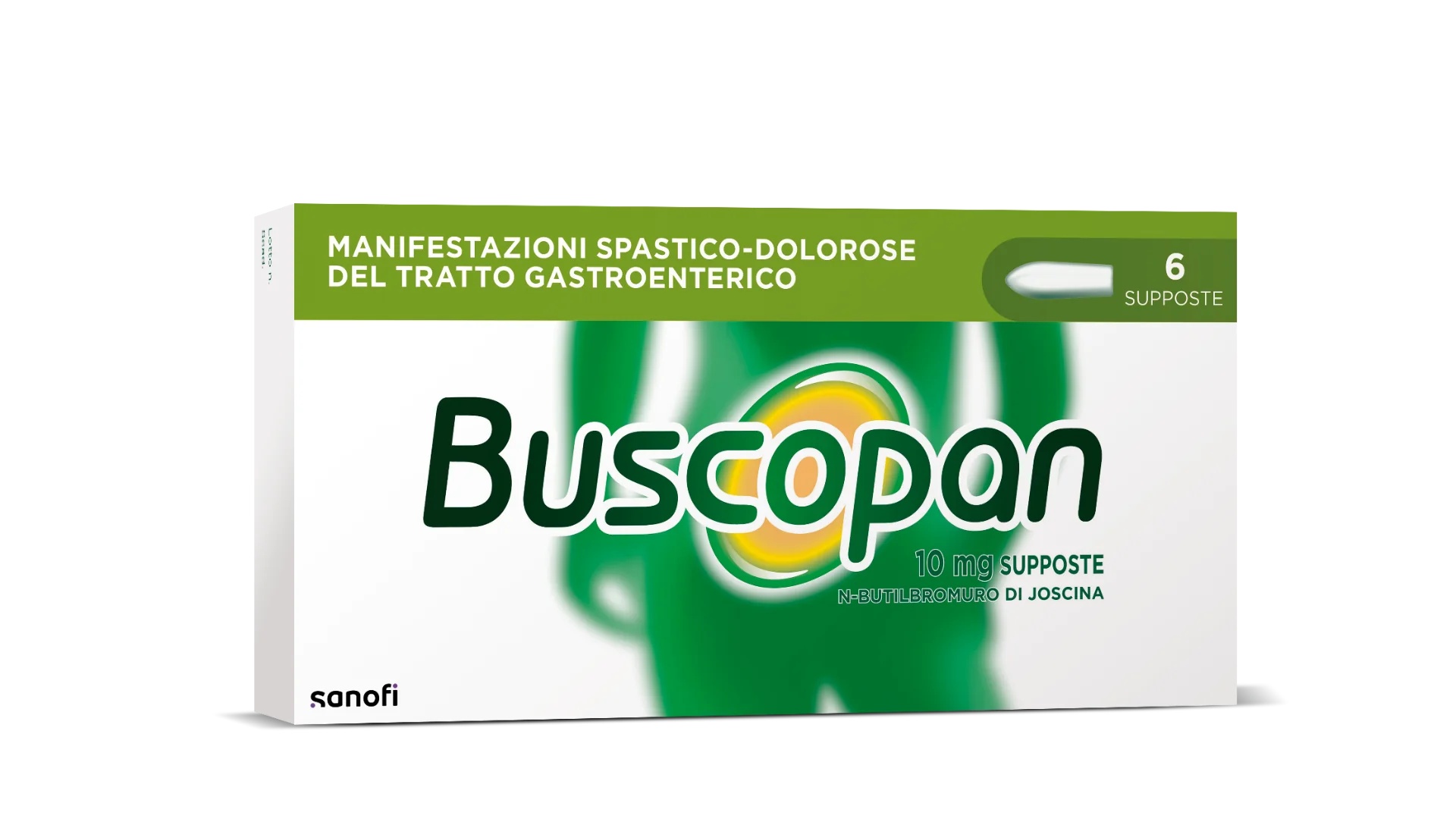 BUSCOPAN Buscopan 10 mg 6 zetpillen Antispasmodisch middel