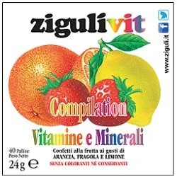 ZIGULÌ Ziguli Vit Compilation 40 balletjes Voedingssupplement