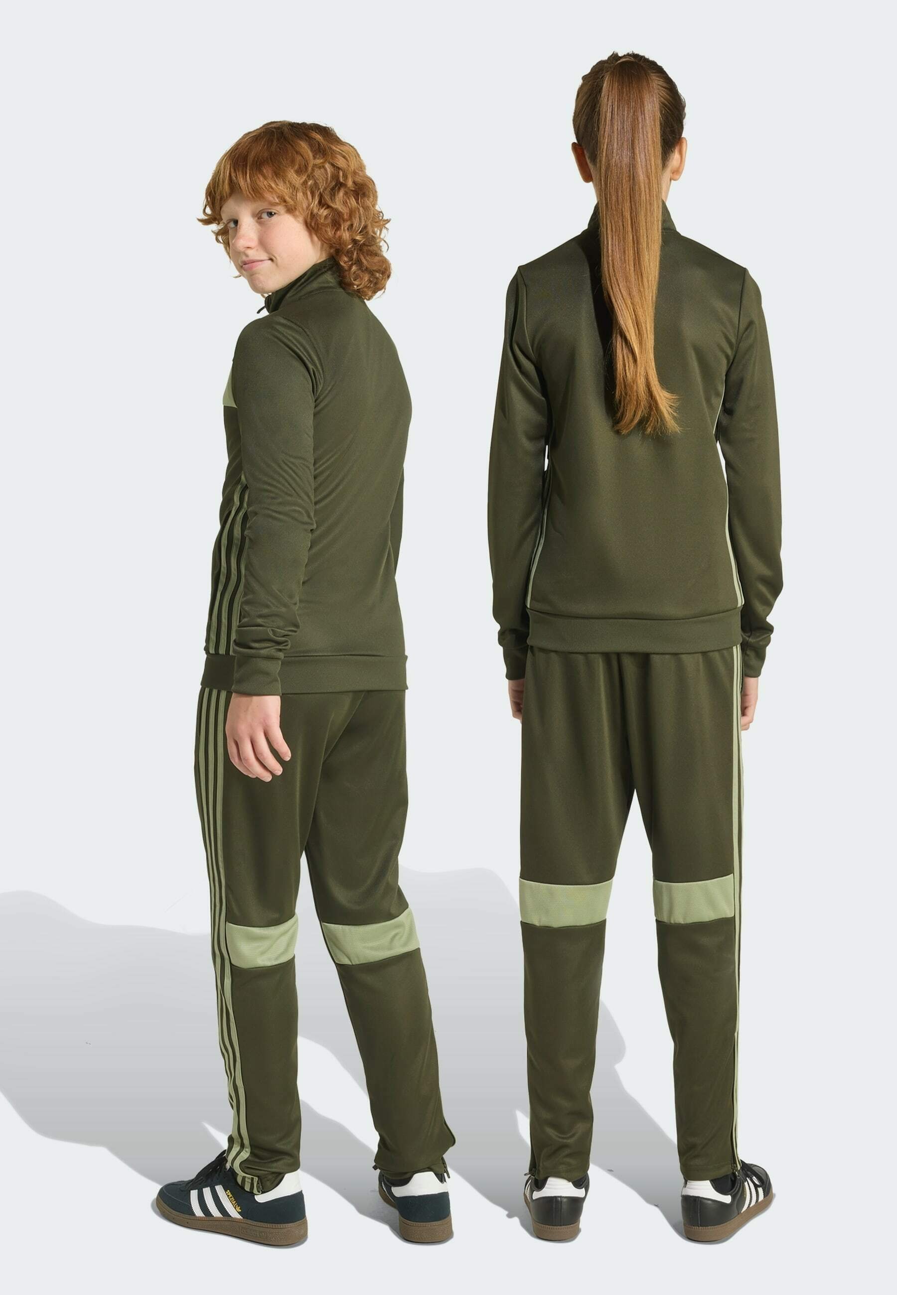 adidas Performance TIRO25 ESSENTIALS SET - Tepláková souprava - black/white