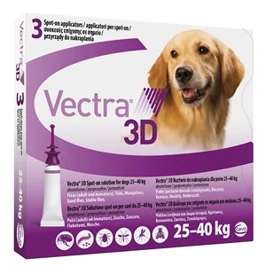 VECTRA Vectra 3D 3 pipettes violettes 2540 kg