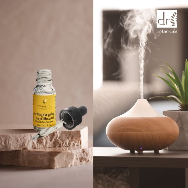 Aceite de lujo para difusor Dr Botanicals con ylang-ylang calmante 10 ml | Salud | Superdrug