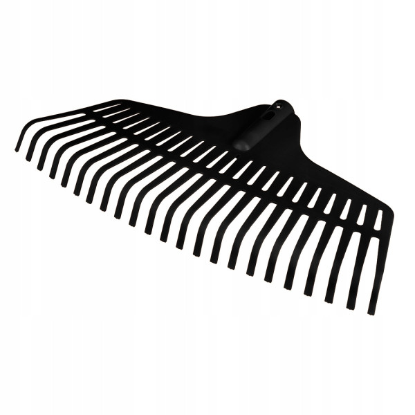 Grabie ogrodowe do liści trawy 46 x 24cm czarne VERTO 15G086