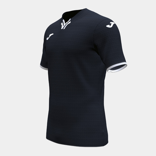 Tricou cu mânecă scurtă Joma Toletum IV negru alb