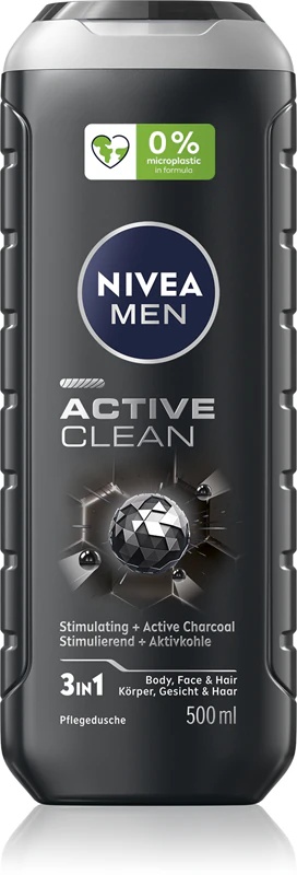 NIVEA MEN Active Clean dušo želė vyrams