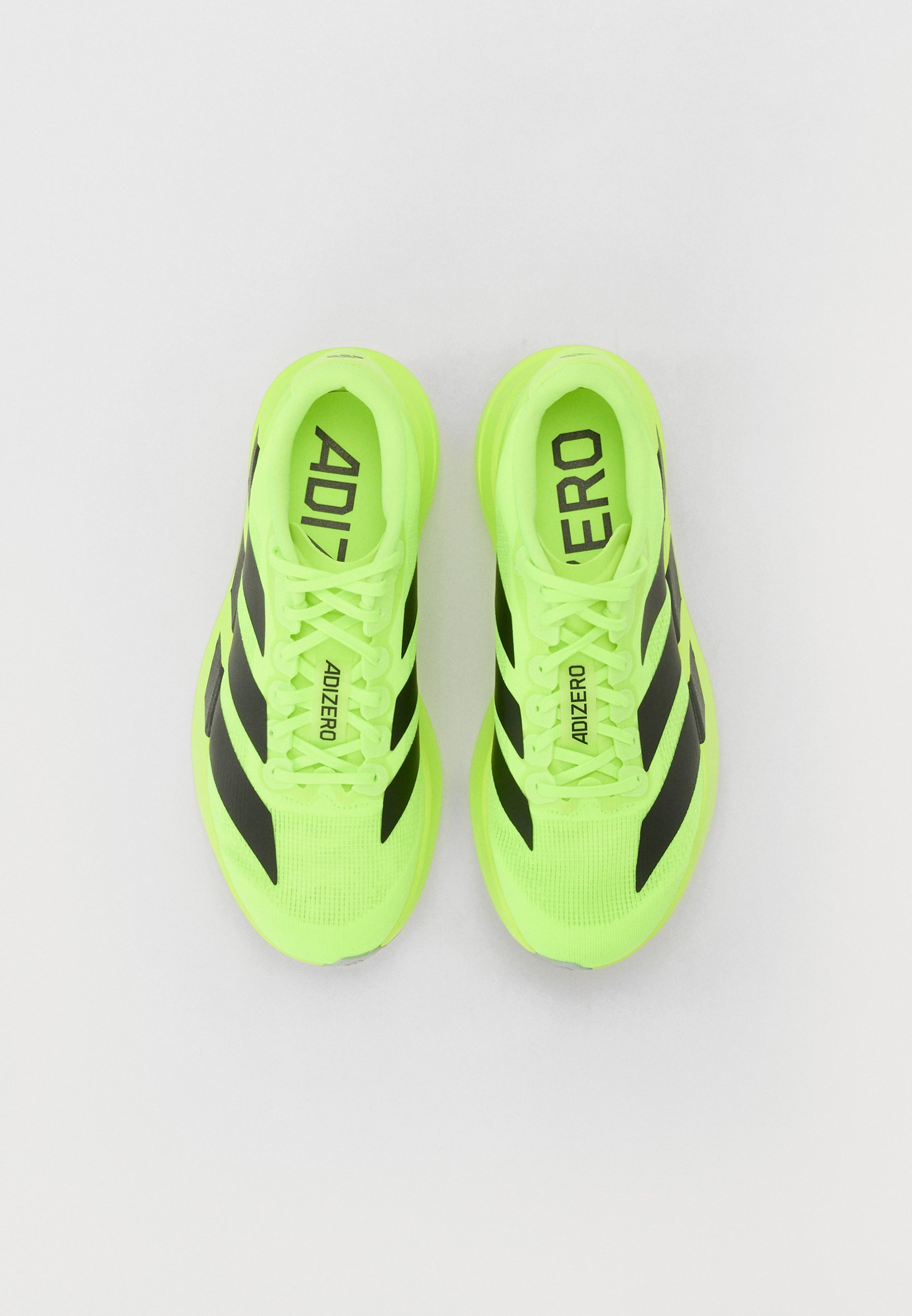 adidas Performance ADIZERO EVO SL W – Straßenlaufschuhe – Zitronengelb/Schwarz/Mattsilber