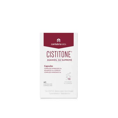 Cistitone Agaxidil 5 Supreme kapsler Kapsler for androgenetisk alopecia 60 kapsler 60 kapsler