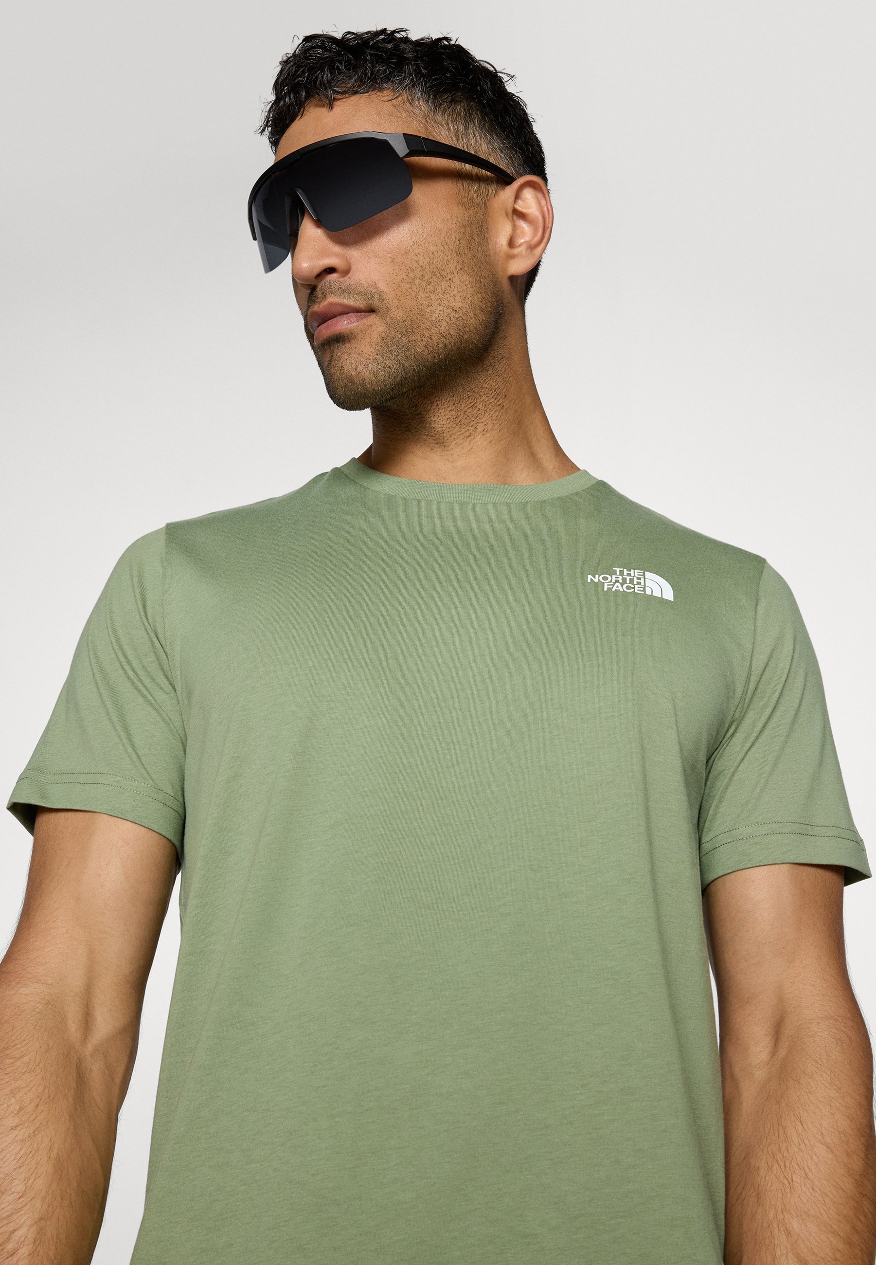 The North Face BOX CELEBRATION TEE - T-shirt met print - bark mist