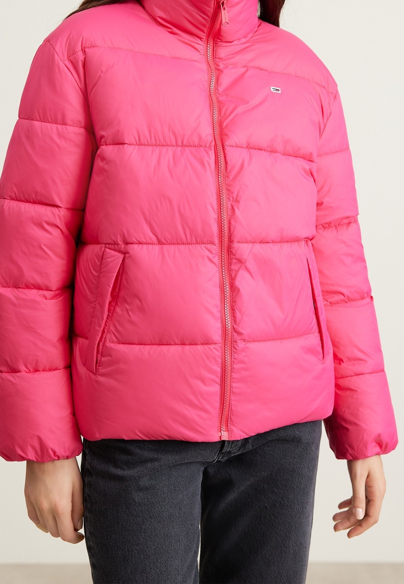 Giacca invernale Tommy Jeans - rosa