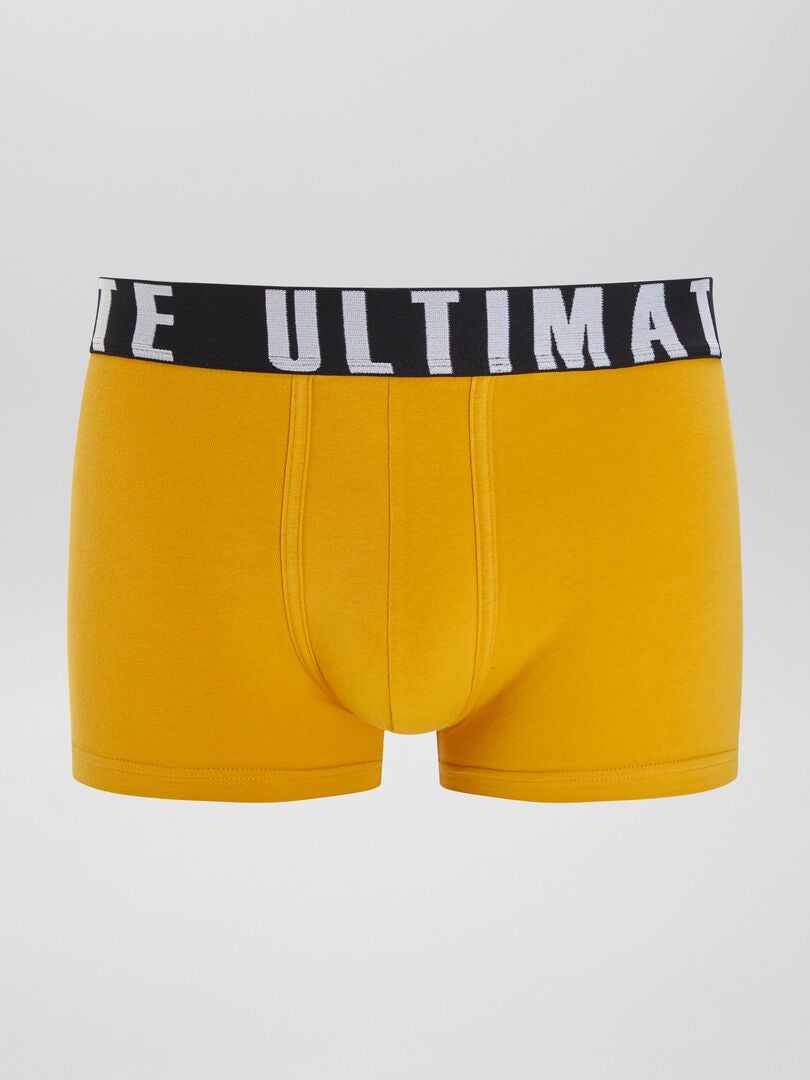 Conjunto de 3 cuecas boxer estampadas - AZUL