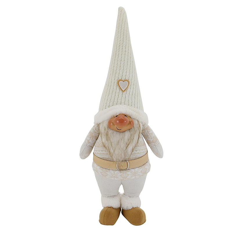 Hem Favorit Jultomte h 65 cm hane vit