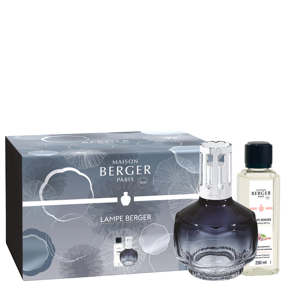 Lampe Coffret Molecule Bleue Nuit - Cofanetto con Lampada, Lampada Catalitica