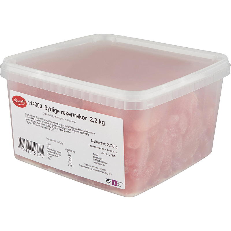 KnallGoodt Crevettes aigres 2,2 kg