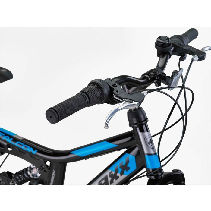 Mountain bike - CHILLAXX Falcon - 26 inches - 21 speeds - Black-blue - disc brake