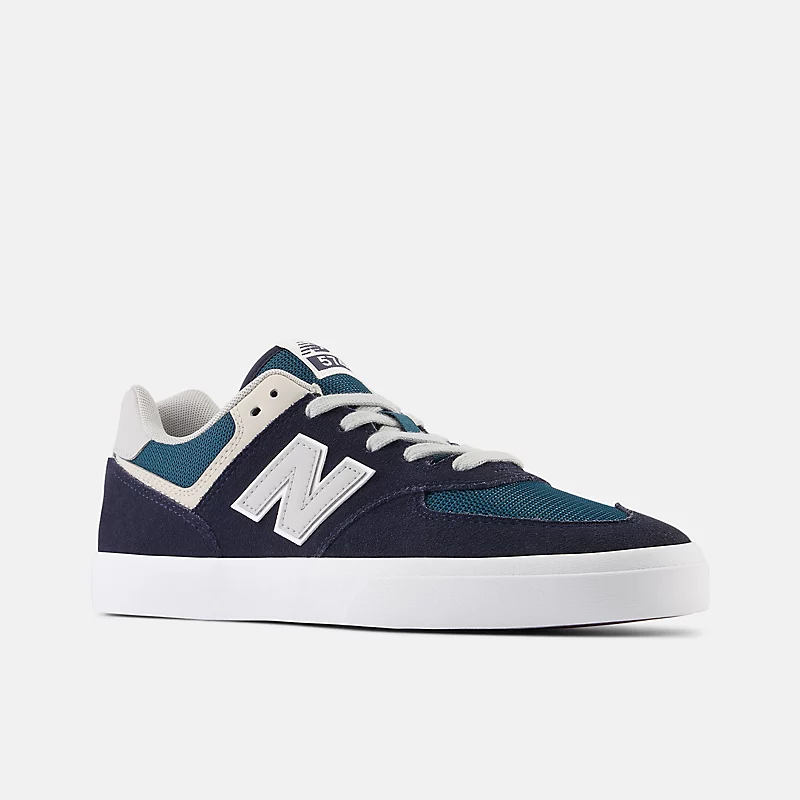 Męskie buty NB Numeric 574 Vulc – granatowe z szarym