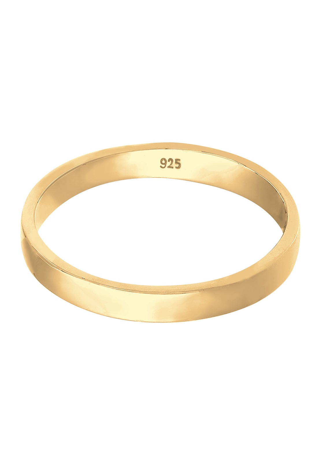 Elli Femmes Fiançailles Simple Élégant en Argent Sterling 925